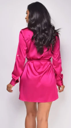 Drea Pink Satin Shirt Dress 7 Drea Pink Satin Shirt Dress -Deals Dress Store DSC 0025 2 copy 900af38c e404 42fa 923a 40fcfda42809 scaled