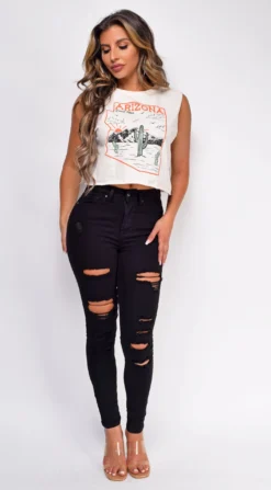 Moving On Black Distressed Jeans -Deals Dress Store DSC 0101 1 scaled