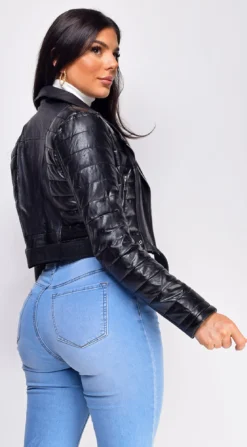 Allura Black Cropped Motto Jacket -Deals Dress Store DSC 0168 1 copy