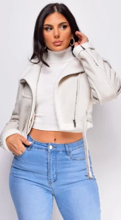 Damaris Cream Beige Leather Wool Jacket -Deals Dress Store DSC 0211 1 copy 49f281a9 c48a 4b74 bf9a 082aff306f3b