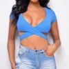 Marella Blue Cross Front Top