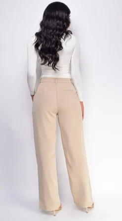 Theron Taupe Beige Pintuck Wide Leg Pants -Deals Dress Store DSC 0275 1 copy f9aa3693 e085 4279 884b f15f1ddc3ed1
