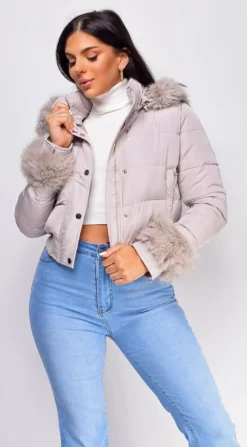 Tawny Cream Beige Puffer Faux Fur Jacket -Deals Dress Store DSC 0275copy c1dfed7a 0b2b 4493 9fd4 c65de9b53cf1