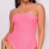 Rita Pink Tube Bodysuit