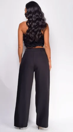 Theon Black Wide Pants -Deals Dress Store DSC 0453 5 copy