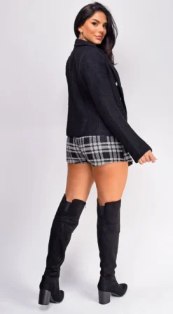 Alima Black Tweed Blazer Jacket -Deals Dress Store DSC 0530 1 copy