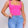 Sierra Pink Scoop Neck Tank Top
