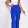 Ellery Royal Blue High Waist Flare Pants