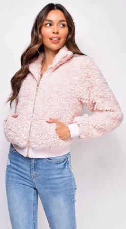 Shiloh Pink Teddy Jacket -Deals Dress Store DSC 0779copy scaled