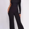 Ellery Black High Waist Flare Pants