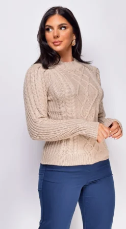 Sicilia Beige Taupe Mixed Cable Knit Sweater -Deals Dress Store DSC 0911copy 52f8d638 66cf 4094 bb3c d313bc6ddbe1