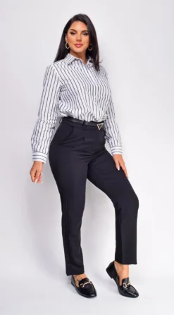 Menora Black Slim Fit Pants -Deals Dress Store DSC 0974 Recoveredcopy